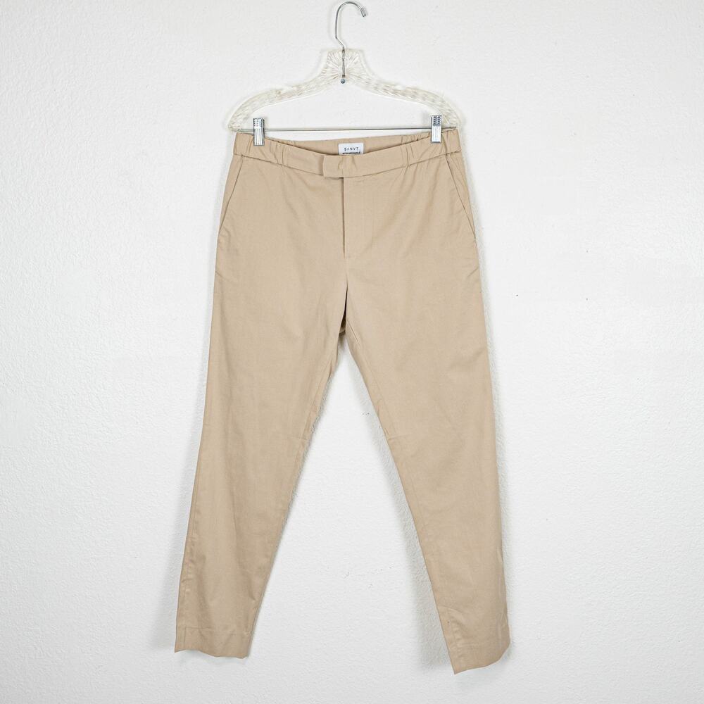 SANVT The Smart Chino Pants in Beige Medium Regular fit